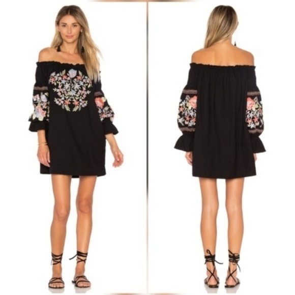 Free People Dresses & Skirts - Free People Fleur De Jour Off the Shoulder Dress